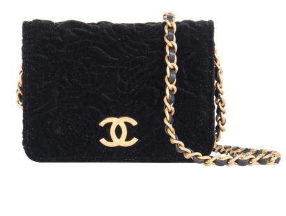 Mini Camellia Wallet On Chain, front view